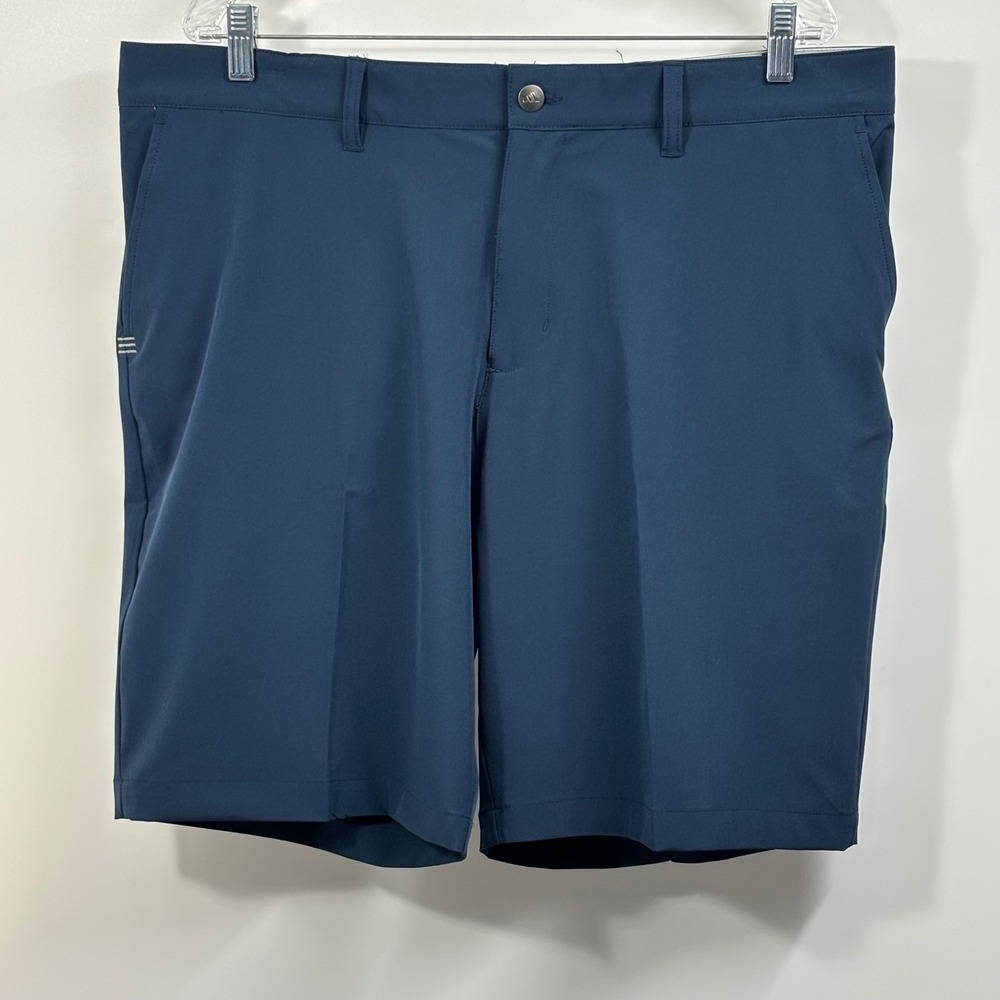 NWT Adidas Men's 38 Woven Golf Shorts Crew Navy 8.5" Business Casual Performance - Picture 4 of 7